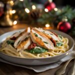 Marry Me Chicken Pasta (Christmas Style)