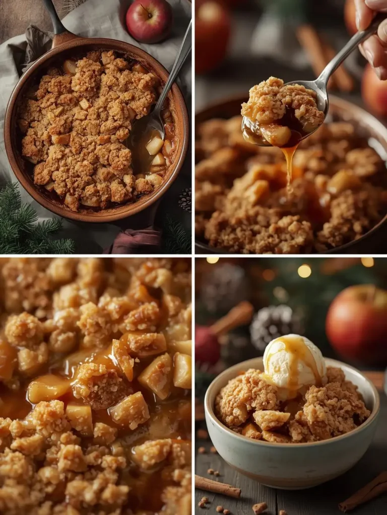 Caramel Apple Crumble: The Coziest Christmas Dessert to Warm Your Holidays