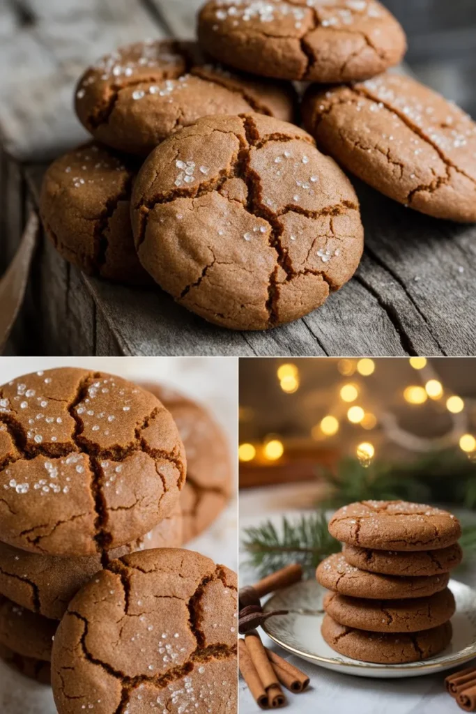 Ginger Molasses Cookies
