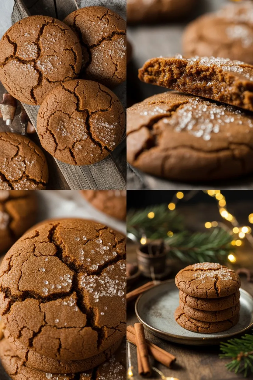 Ginger Molasses Cookies