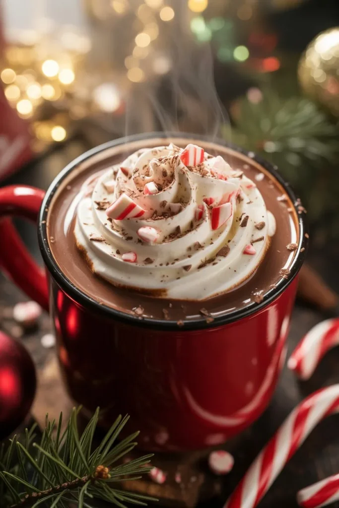 Peppermint Hot Chocolate