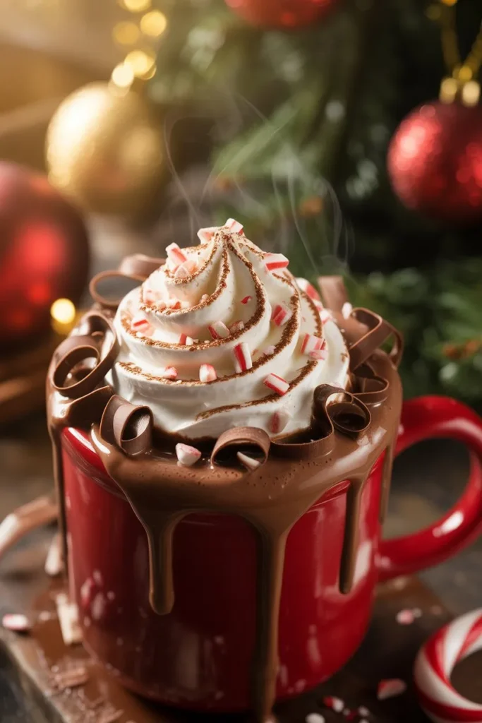 Peppermint Hot Chocolate