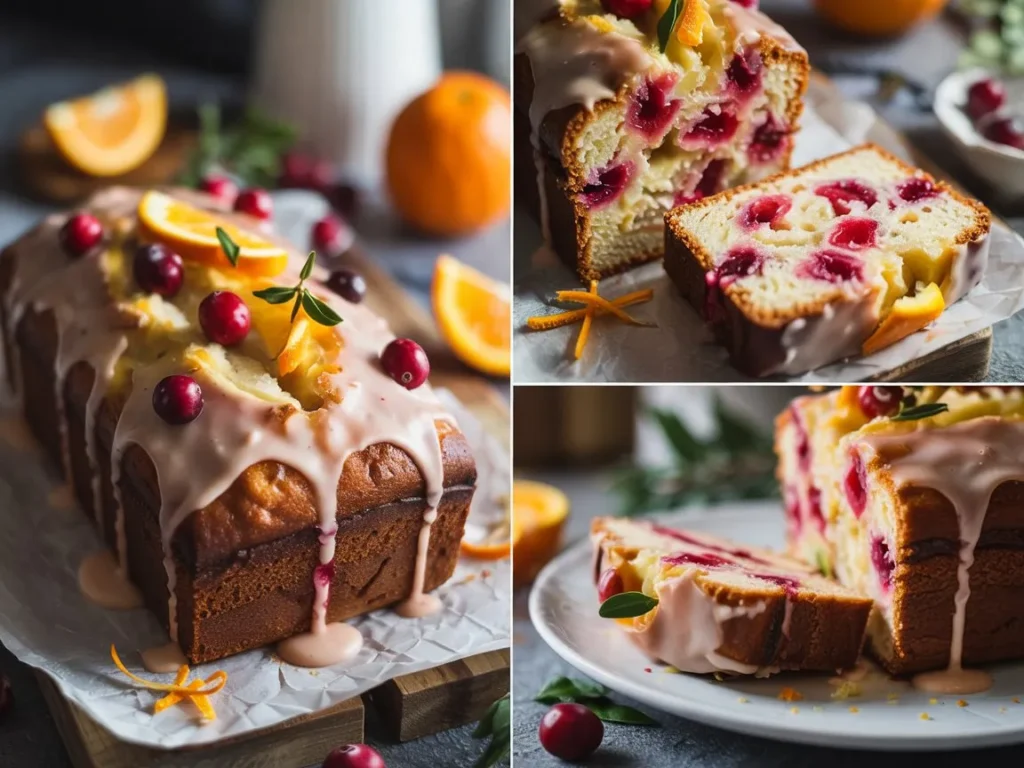 Cranberry Orange Loaf Cake