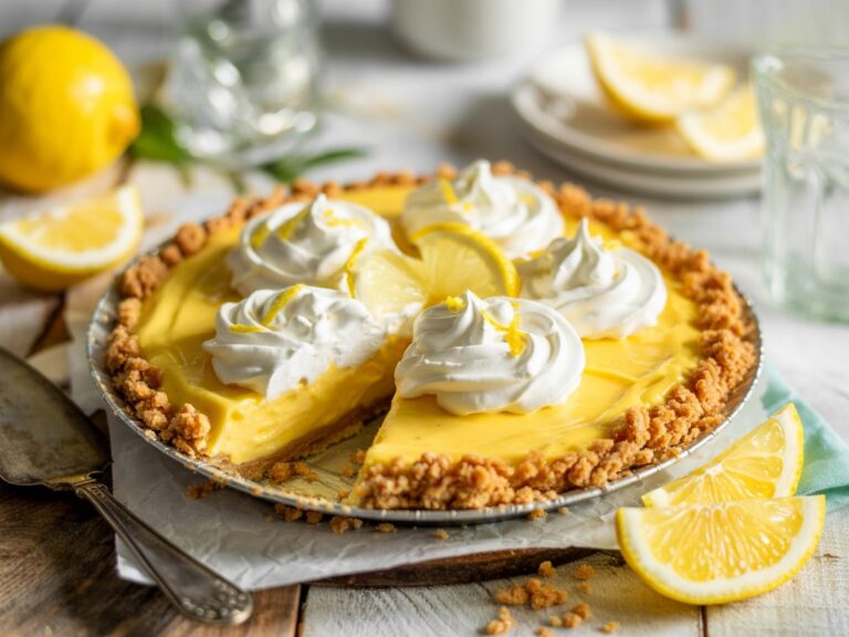 no-bake lemon icebox pie