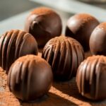classic dark chocolate truffles